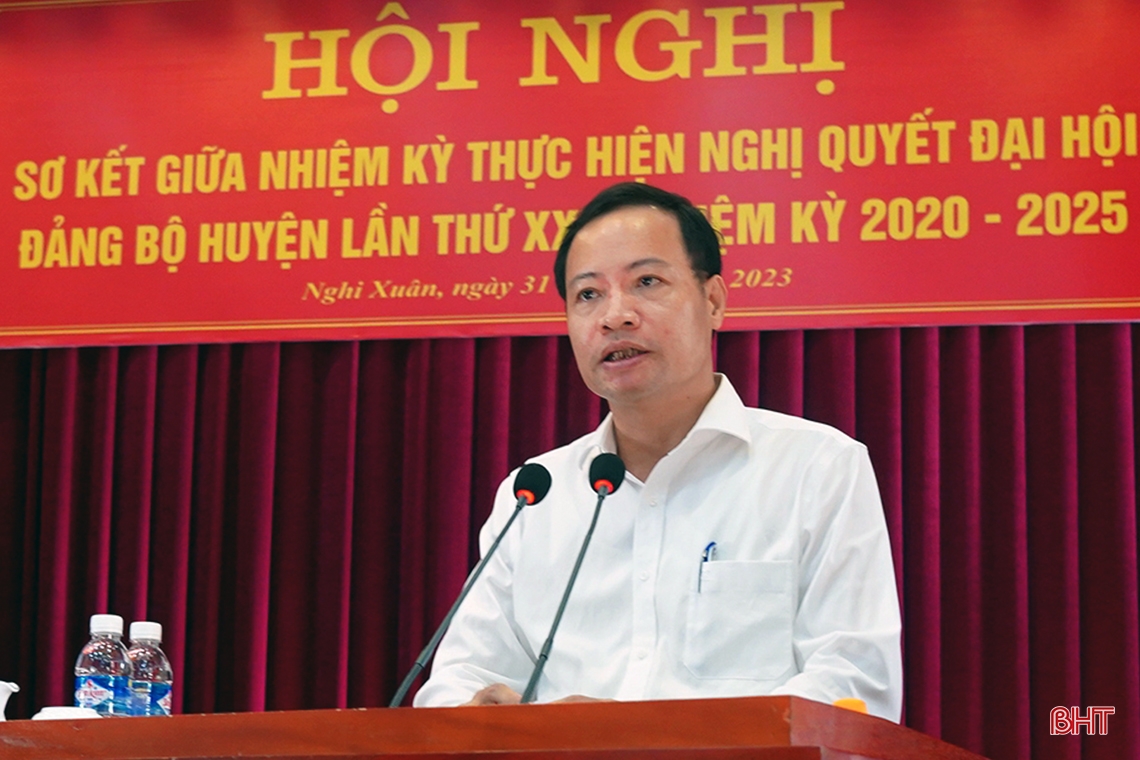Phát huy tiềm năng, lợi thế, đưa Nghi Xuân sớm đạt huyện nông thôn mới kiểu mẫu