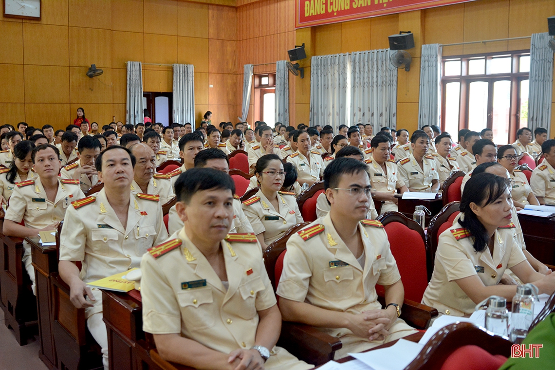 Xây dựng Đảng gắn với xây dựng lực lượng Công an Hà Tĩnh vững mạnh toàn diện