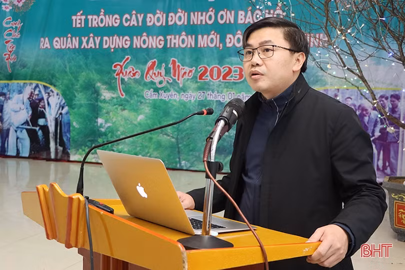 Sôi nổi ra quân trồng cây đầu xuân tại các địa phương, đơn vị ở Hà Tĩnh