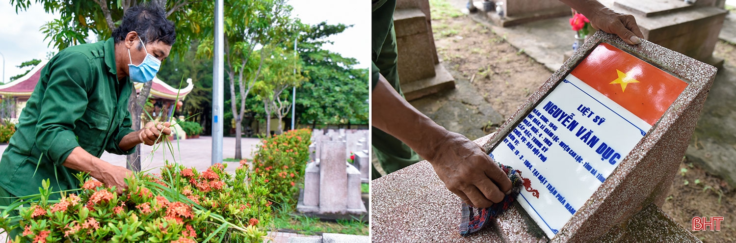 2 thế hệ trong một gia đình “canh giấc ngủ” cho các liệt sỹ ở Hà Tĩnh