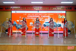 Xác định khách hàng trúng xe ô tô Honda HR-V của Agribank Hà Tĩnh II 