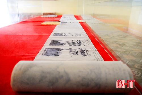 Hoàng Hoa sứ trình đồ, 1 trong 3 di sản của làng Trường Lưu được UNESCO công nhận là di sản thuộc Chương trình Ký ức thế giới khu vực châu Á - Thái Bình Dương. a6.jpg