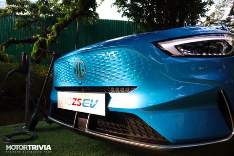 MG ZS 2022 phiên bản chạy điện ra mắt tại Thái Lan
