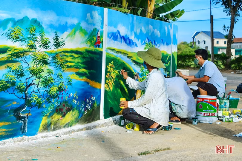 Gắn kết tình làng nghĩa xóm trong cụm dân cư sạch - đẹp - văn minh ở Vũ Quang