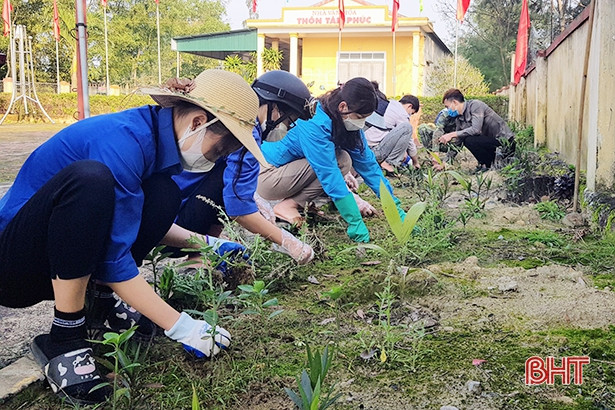 Tuổi trẻ Thạch Hà triển khai 33 công trình, phần việc trong tháng thanh niên