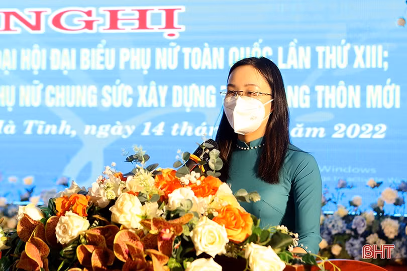 Phụ nữ Hà Tĩnh đoàn kết, sáng tạo, chung sức xây dựng tỉnh nông thôn mới