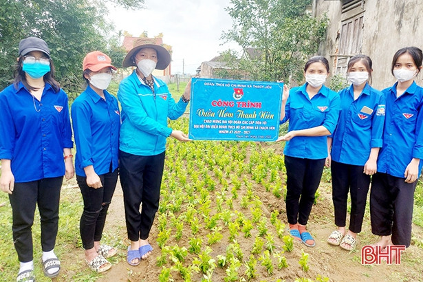 Tuổi trẻ Thạch Hà triển khai 33 công trình, phần việc trong tháng thanh niên