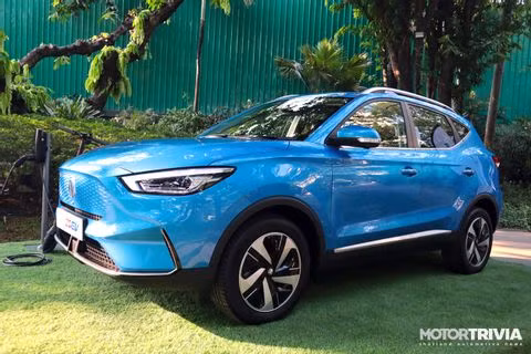 MG ZS 2022 phiên bản chạy điện ra mắt tại Thái Lan