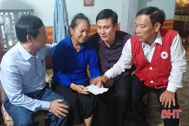 Hội Chữ thập đỏ Lộc Hà vận động 20,5 tỷ đồng hỗ trợ 40 nghìn lượt người