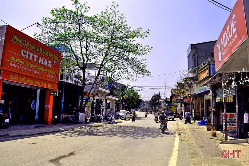 Vóc dáng phố núi Hương Sơn