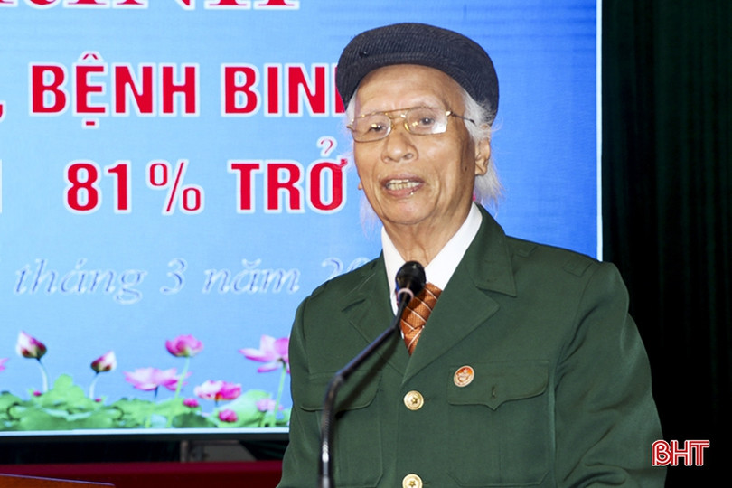 Quỹ Thiện Tâm - Tập đoàn Vingroup tặng 80 suất quà cho thương binh, bệnh binh ở Đức Thọ