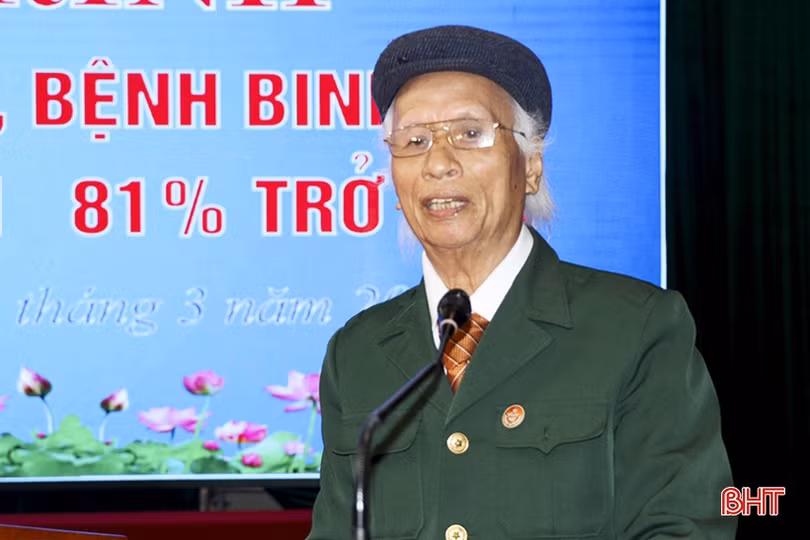 Quỹ Thiện Tâm - Tập đoàn Vingroup tặng 80 suất quà cho thương binh, bệnh binh ở Đức Thọ