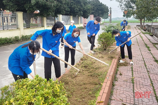 Tuổi trẻ Thạch Hà triển khai 33 công trình, phần việc trong tháng thanh niên