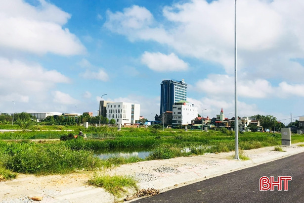 Trên 96% người trúng đấu giá đất ở TP Hà Tĩnh nộp tiền đúng hạn