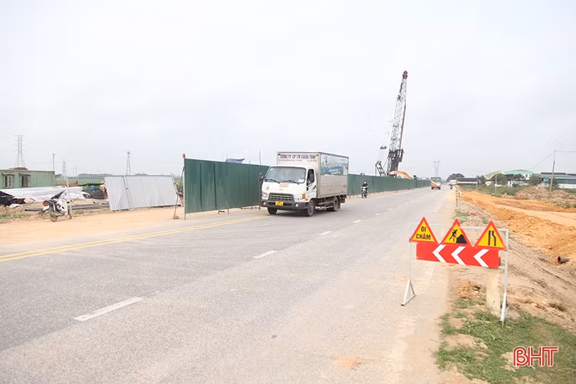 Nỗ lực đẩy nhanh tiến độ thi công cao tốc Bắc Nam đoạn qua Hà Tĩnh