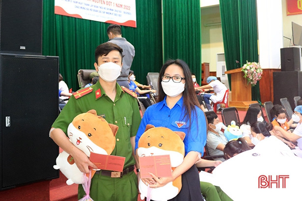 Thị xã Kỳ Anh tiếp nhận 240 đơn vị máu tình nguyện
