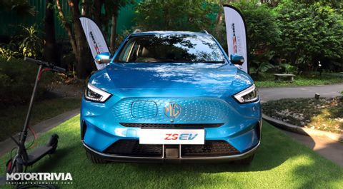 MG ZS 2022 phiên bản chạy điện ra mắt tại Thái Lan