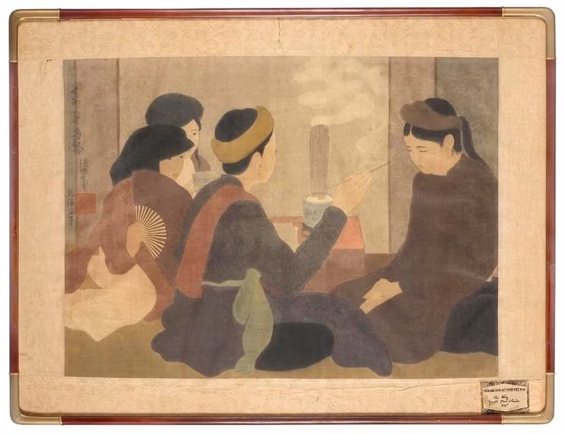 Bức tranh “Thiếu nữ chải đầu” bán giá hơn 330.000 euro