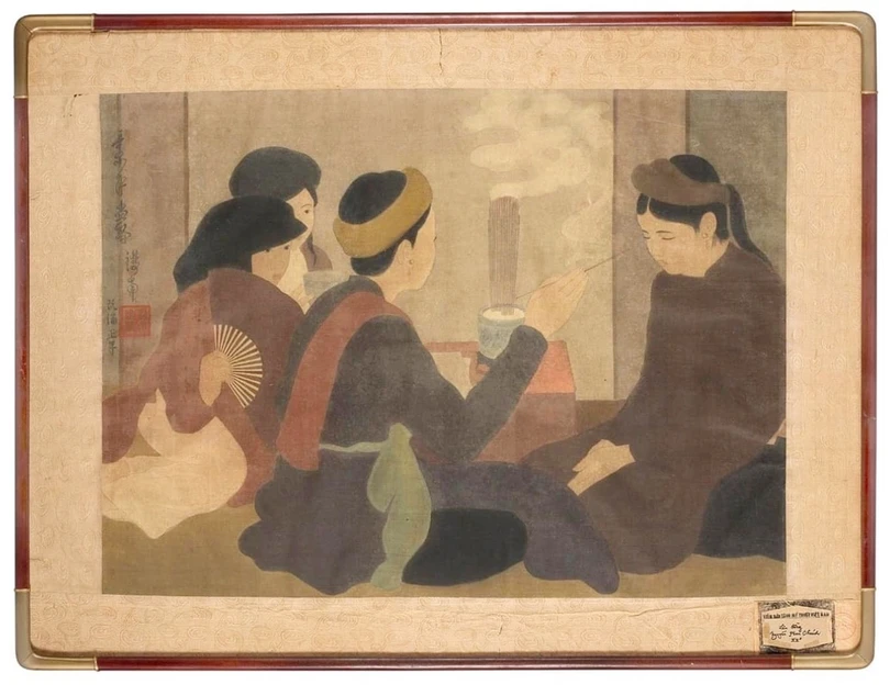 Bức tranh “Thiếu nữ chải đầu” bán giá hơn 330.000 euro