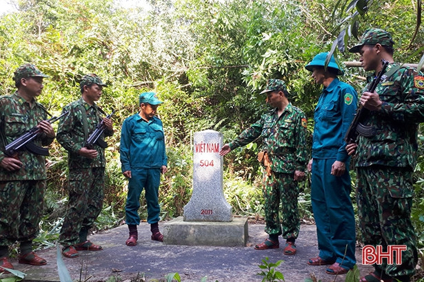 Mỗi người dân là một cột mốc sống tại xã biên giới Hà Tĩnh