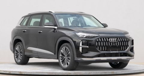 Audi Q6 2023 lần đầu lộ diện hoàn toàn, lớn hơn Q7