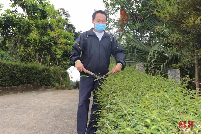 Gắn kết tình làng nghĩa xóm trong cụm dân cư sạch - đẹp - văn minh ở Vũ Quang