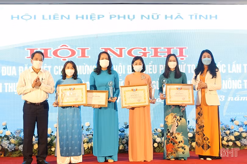 Phụ nữ Hà Tĩnh đoàn kết, sáng tạo, chung sức xây dựng tỉnh nông thôn mới