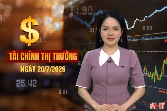 Tài chính thị trường ngày 20/7: Chuyên gia dự báo giá vàng tiếp tục giảm
