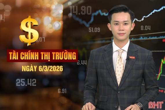 Tài chính thị trường ngày 6/3: Giá vàng thế giới giảm 60 USD/ounce