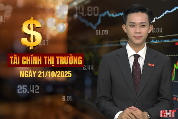 Tài chính thị trường ngày 21/10: Giá vàng thế giới tăng "dựng đứng"