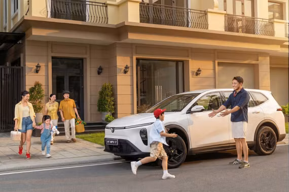 Di chuyển hằng ngày hay vi vu cuối tuần, VinFast VF MPV 7 đều đáp ứng tốt nhu cầu của người dùng gia đình