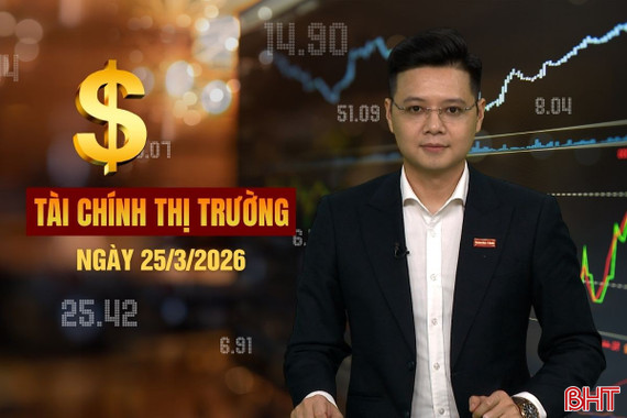 Tài chính thị trường ngày 25/3: Sau cú giảm sâu, giá vàng bật tăng trở lại