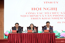 Công tác tổ chức xây dựng Đảng, nội chính, văn phòng cấp ủy được triển khai đồng bộ, hiệu quả