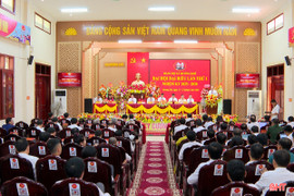 Đảng bộ xã Hương Khê tổ chức Đại hội đại biểu lần thứ nhất