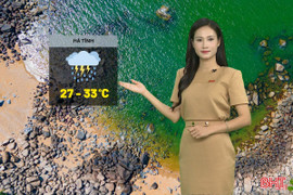 Dự báo thời tiết Hà Tĩnh ngày 20/7: Chiều tối có mưa rào và dông