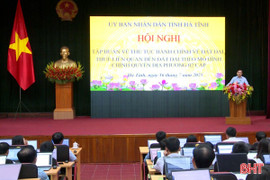 Chủ tịch UBND tỉnh chỉ đạo các nội dung liên quan đến thủ tục hành chính về đất đai
