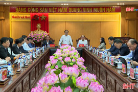 Ban Chấp hành Đảng bộ tỉnh thống nhất chủ trương mở rộng Khu kinh tế Vũng Áng