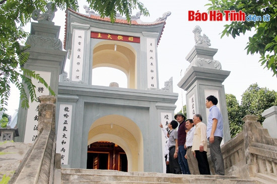 Khánh thành giai đoạn 1 Dự án trùng tu, tôn tạo đền Lê Khôi ảnh 1