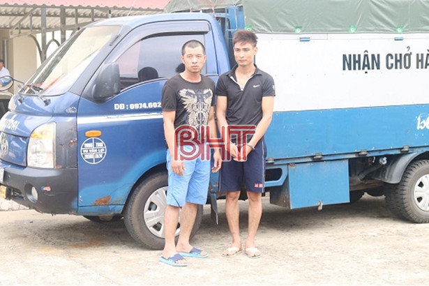Bắt giữ 2 tên trộm chuyên “ăn” hộp đen máy đào