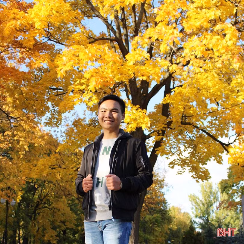 Mùa thu vàng nước Nga qua góc ảnh của du học sinh Hà Tĩnh