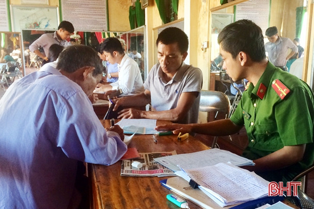 TX Kỳ Anh “chốt” thu thập dữ liệu dân cư trong tháng 11