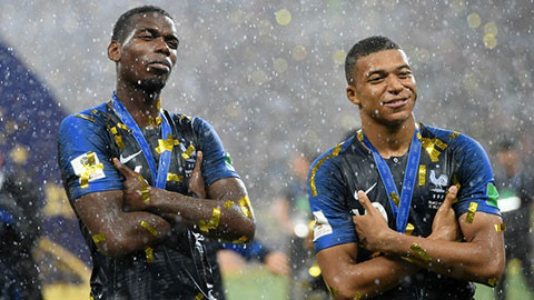Tại sao những sao trẻ Pháp như Pogba, Mbappe khó thành vĩ đại?
