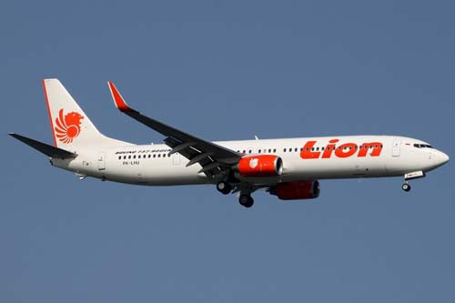 Một máy bay chở khách của hãng Lion Air, Indonesia. Ảnh: Aviation. Máy bay chở 178 người rơi xuống biển ở Indonesia