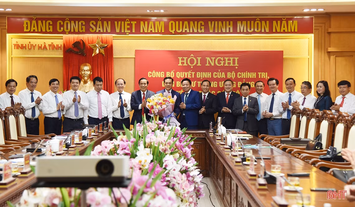 Điều động, chỉ định đồng chí Võ Trọng Hải giữ chức Phó Bí thư Tỉnh ủy Hà Tĩnh