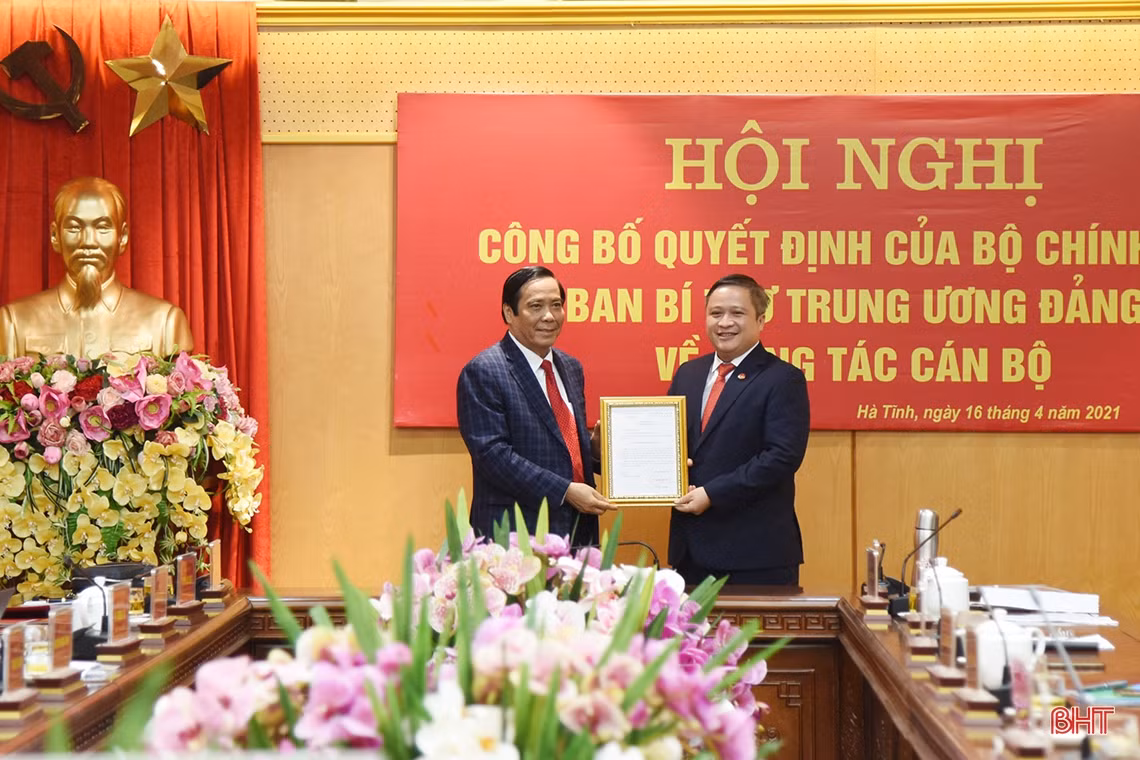 Điều động, chỉ định đồng chí Võ Trọng Hải giữ chức Phó Bí thư Tỉnh ủy Hà Tĩnh