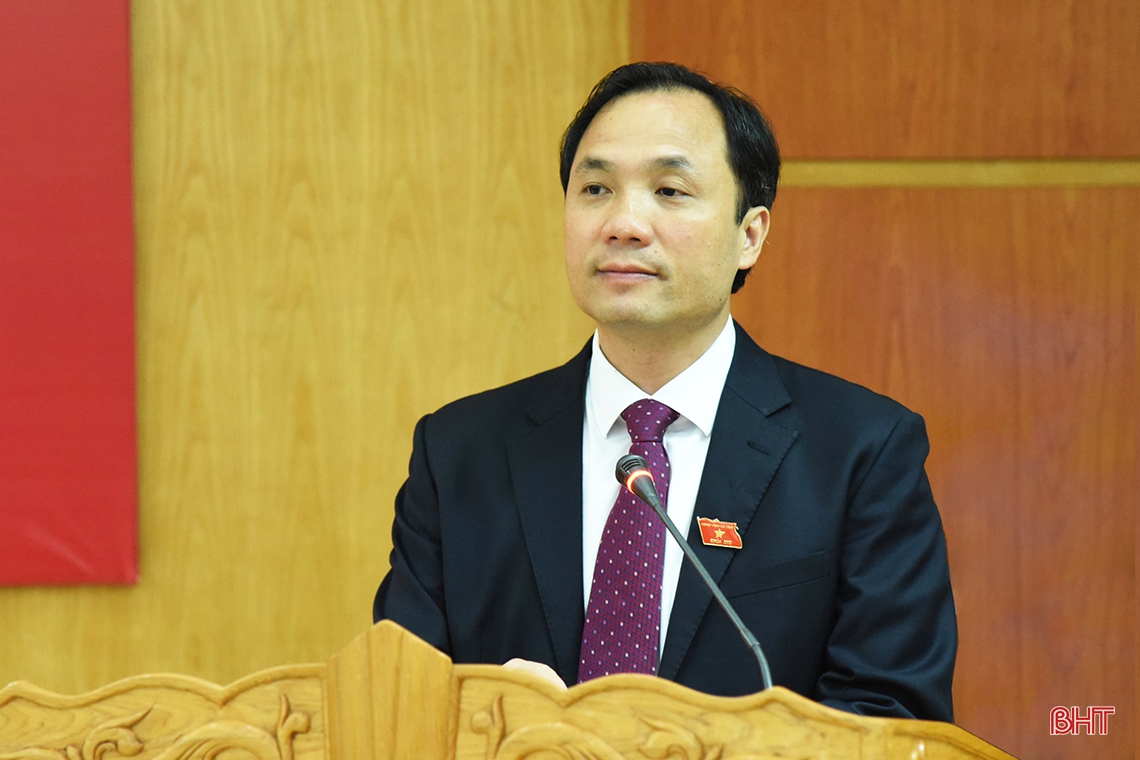 Đồng chí Võ Trọng Hải được bầu giữ chức Chủ tịch UBND tỉnh Hà Tĩnh ảnh 5 Đồng chí Võ Trọng Hải được bầu giữ chức Chủ tịch UBND tỉnh Hà Tĩnh