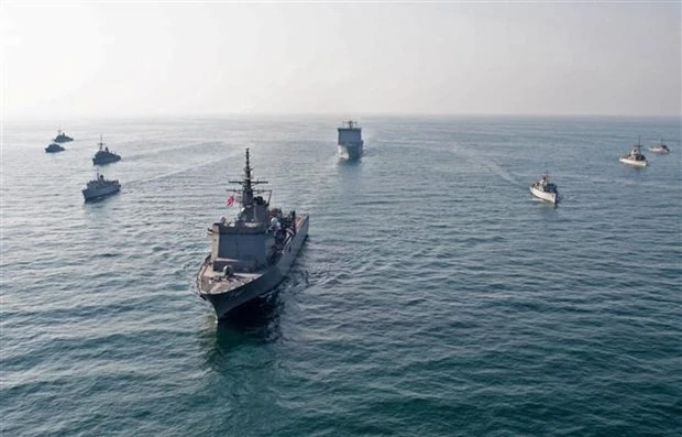 Tàu hộ vệ tên lửa Việt Nam tham gia tập trận hải quân ở Ấn Độ