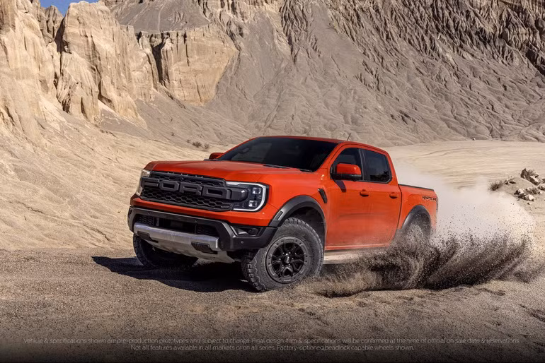 Ford Ranger Raptor thế hệ mới ra mắt, có bản V6 tăng áp kép