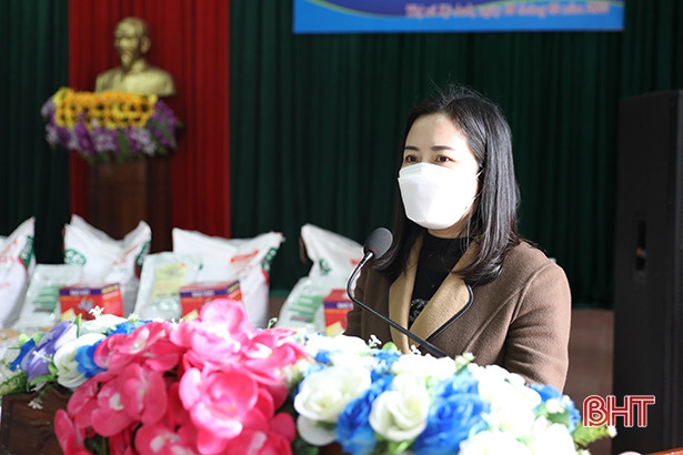 Trao 26 mô hình sinh kế cho hội viên phụ nữ khó khăn ở TX Kỳ Anh