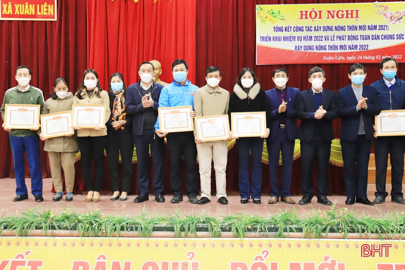 Xuân Hải, Xuân Liên ra quân xây dựng nông thôn mới nâng cao
